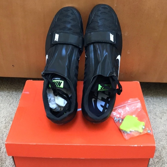 NIB! NIKE unisex zoom Long Jump 4 black shoes main image 7